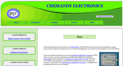 Desktop Screenshot of chemandy.com