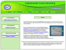 Tablet Screenshot of chemandy.com